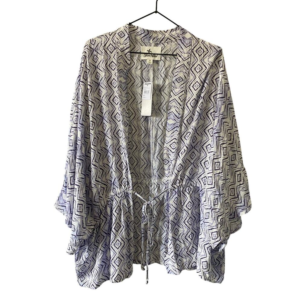 OTHERS FOLLOW Carlota Womens Kimono Sz S Boho Fairy Artsy NWT